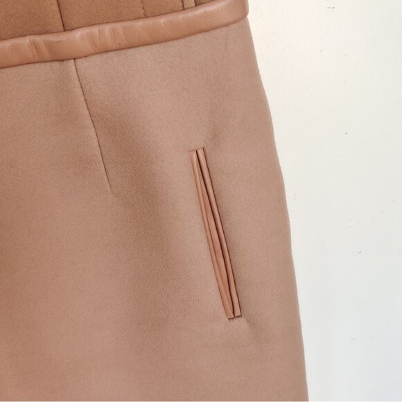 Chloe Wool Sleeveless Camel Dress Size 34 US 2 - Picture 8 of 16